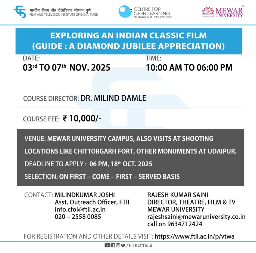 Exploring an Indian Classic (Guide: A Diamond Jubilee Appreciation) 03 - 07 November 2025